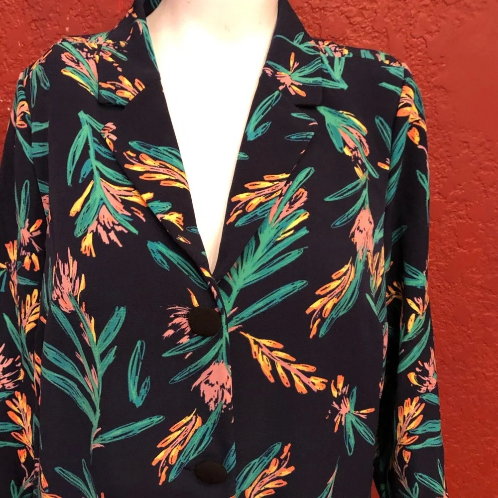 ModCloth Jacket Multi Color size 2X - Picture 4 of 8